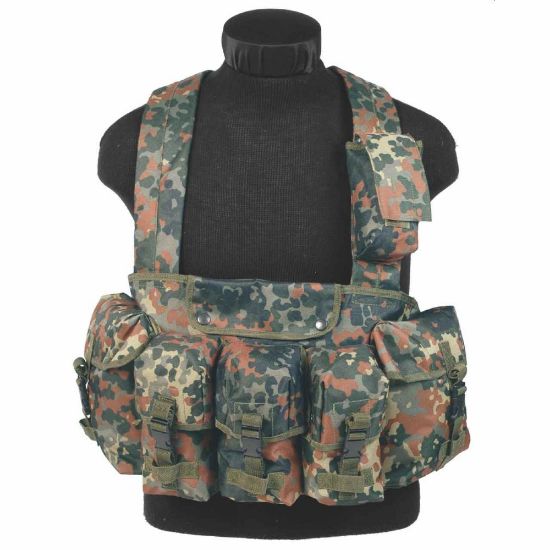 Picture of MIL-TEC FLECTARN CAMO 6-POCKET COMBAT VEST
