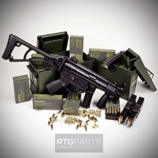 Picture of 350RD AMMO CAN OF AMMO INC MIL/LE TRAINING AMMO 9MM 124GR FMJ