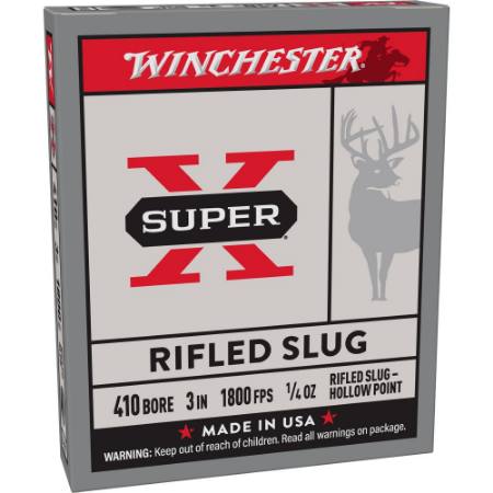 Picture of WINCHESTER SUPER-X 410GA 3" RIFLED SLUG, 5/BOX