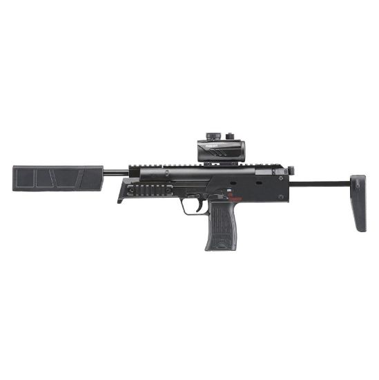 Picture of UMAREX HK MP7 .177CAL BREAK BARREL PELLET GUN WITH RED DOT, 490FPS