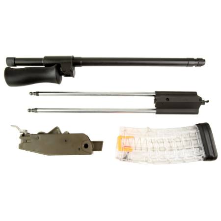 Steyr Arms, 9MM Conversion Kit, 9MM, 16 Threaded Barrel, 1/2X28 Thread Pitch, Trigger Pack, 9MM Bolt Carrier Group, 28 Round Waffle Style Magazine, Fits Steyr AUG (Not Compatible with NATO AUG), 688218833902, RMG-US1253010715, RTG Parts
