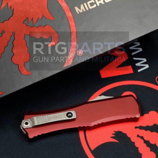 Picture of MICROTECH HERA II MINI D/E OTF, AUTOMATIC KNIFE, MERLOT, 3 INCH, APOCALYPTIC, 1702M-10APMR