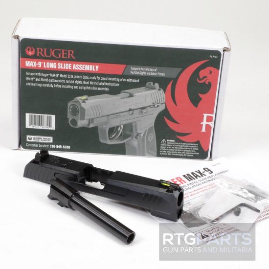 Picture of RUGER MAX-9 9MM COMPLETE LONG SLIDE ASSEMBLY W/ 4" BARREL