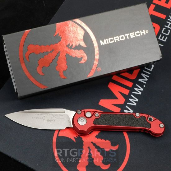 Picture of MICROTECH LUDT GEN III AUTO KNIFE, S/E, MERLOT, 3.5 INCH, APOCALYPTIC, 1135-10APMR