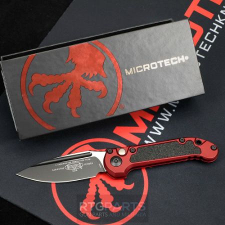 Picture of MICROTECH LUDT GEN III AUTO KNIFE, S/E, MERLOT, 3.5 INCH, BLACK BLADE, 1135-1MR