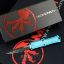 Picture of MICROTECH HERA II MINI D/E BAYONET OTF, AUTOMATIC KNIFE, TURQUOISE, 3 INCH, STANDARD, 1701M-1TQ