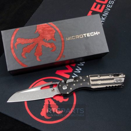 Picture of MICROTECH STANDARD ISSUE MSI, S/E, RAM-LOK, FLAG POLYMER, 3.9 INCH, APOCALYPTIC, 210T-10APPMFLAG