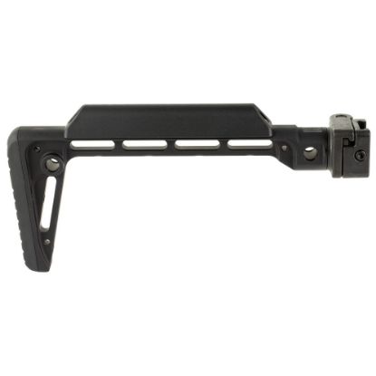 Picture of MIDWEST INDUSTRIES MINIMALIST SIDE FOLDING STOCK FOR PICATINNY, BLACK