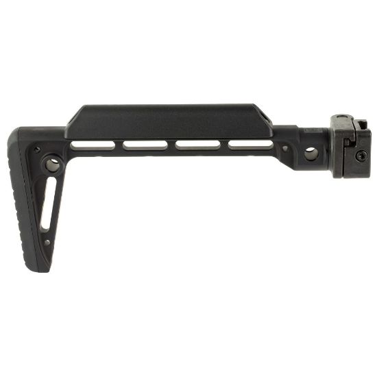 Picture of MIDWEST INDUSTRIES MINIMALIST SIDE FOLDING STOCK FOR PICATINNY, BLACK
