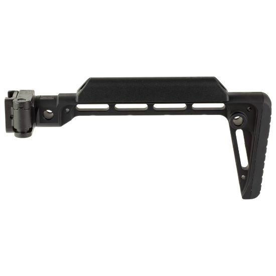 Picture of MIDWEST INDUSTRIES MINIMALIST SIDE FOLDING STOCK FOR PICATINNY, BLACK