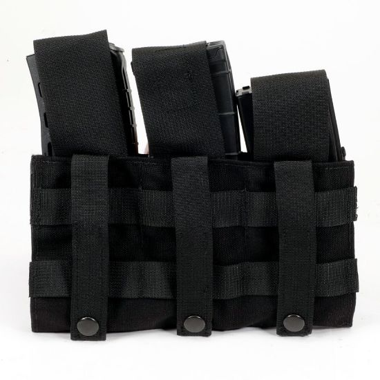 Picture of USGI BLACK MOLLE 3/6 AR MAG POUCH