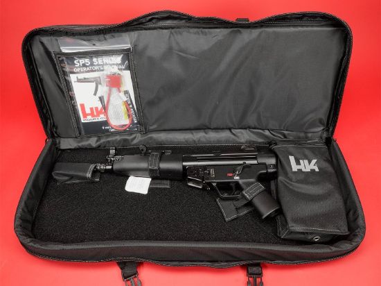 Picture of HK SP5 81000477 NEW IN BOX WITH SB-TACTICAL SIDE FOLDING BRACE