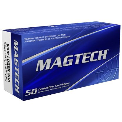 Picture of MAGTECH 9MM 147GR JHP, 50RD BOX