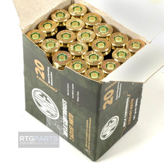 Picture of MKE 7.62x51MM 147GR FMJ M80, 20RD BOX