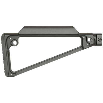 Picture of MIDWEST INDUSTRIES TRIANGLE FIXED STOCK FOR PICATINNY, BLACK