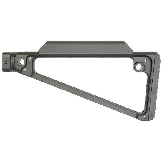 Picture of MIDWEST INDUSTRIES TRIANGLE FIXED STOCK FOR PICATINNY, BLACK