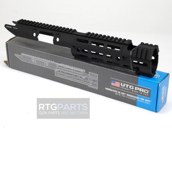 	UTG PRO Monolithic M-Lok Handguard for MP5, Extended Length, HK94, HK SP5, Century AP-5, Made in the USA, 4717385557703, HKK-MTU055SSME-EXTENDED, RTG Parts