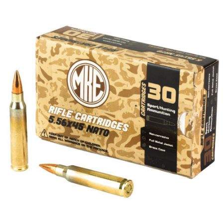 Picture of MKE 5.56X45 M855 62GR FMJ, 30RD BOX