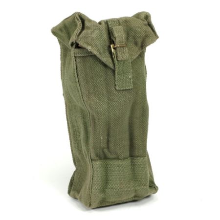 Picture of BELGIAN LARGE MAG POUCH, OD GREEN CANVAS, GREAT FOR SMG MAGS