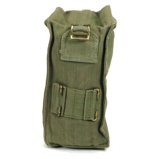 Picture of BELGIAN LARGE MAG POUCH, OD GREEN GREEN CANVAS, GREAT FOR SMG MAGS