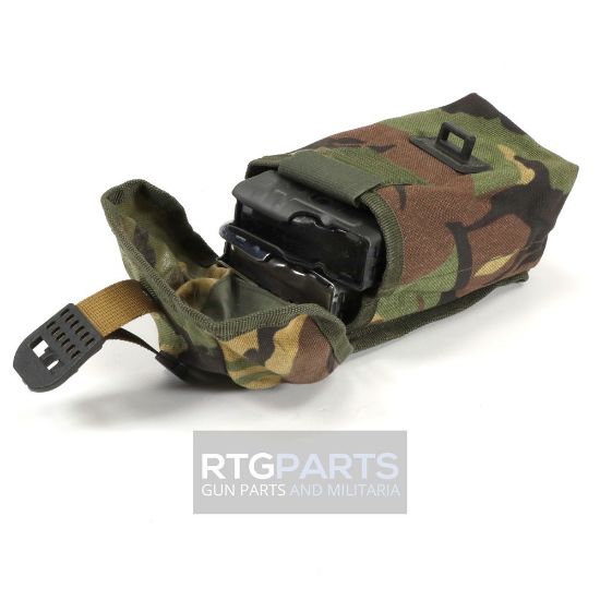 Picture of DUTCH CAMO HKG3 2-CELL MAG POUCH, GREAT FOR G3/91/M14/FAL/AR10