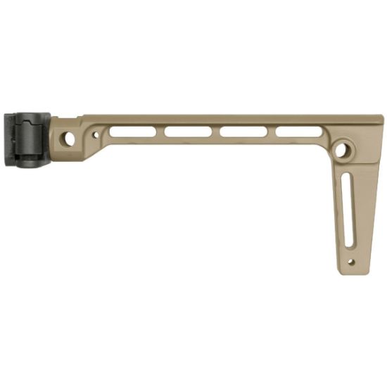 Picture of ARM BRACE, SIDE FOLDING, FOR PICATINNY, FDE, MIDWEST INDUSTRIES