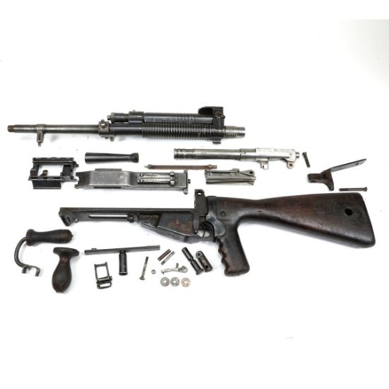 Picture of HOTCHKISS M1922/26 MACHINE GUN PARTS KIT WITH LIVE BARREL