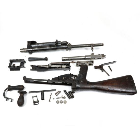 Picture of HOTCHKISS M1922/26 MACHINE GUN PARTS KIT WITH LIVE BARREL