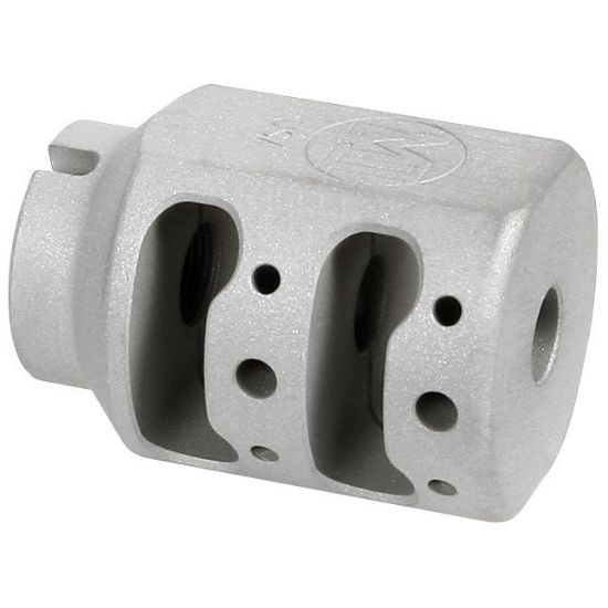 Picture of MIDWEST INDUSTRIES ALPHA TANK BRAKE, STAINLESS, 1/2X28