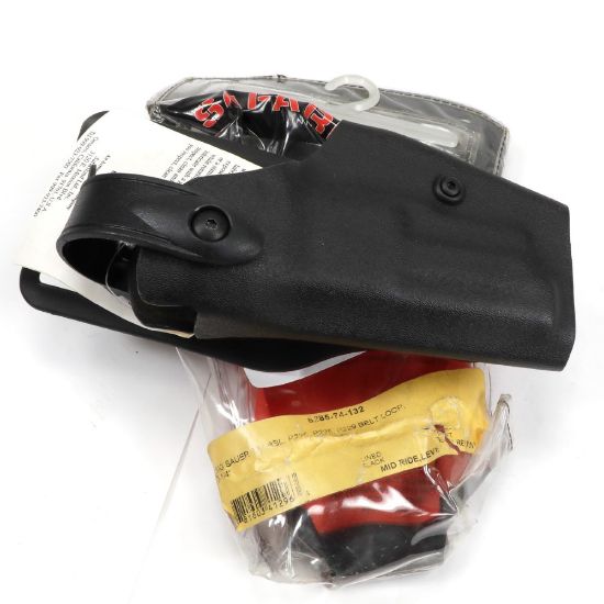 Picture of SAFARILAND MID RIDE LEVER RETENTION HOLSTER, 2.25" LOOP, SIG P225 P228, P229, LEFT HAND, NOS