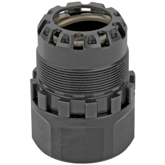 Picture of DEAD AIR ARMAMENT, GHOST / WOLFMAN BOOSTER ASSEMBLY FOR P-SERIES SILENCERS, BLACK