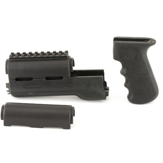 Picture of HOGUE AK47/74 OVERMOLDED RIFLE GRIP/FOREND KIT, RUBBER, BLACK