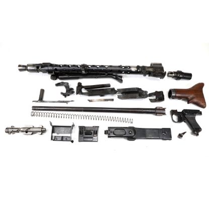 Picture of GERMAN MG34 8MM PARTS KIT WITH LIVE BARREL