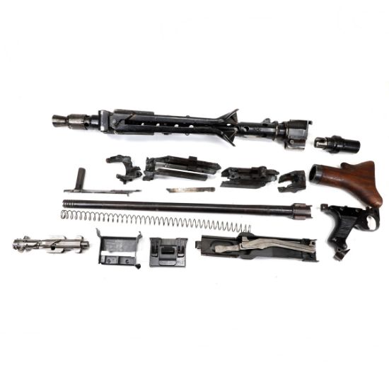 Picture of GERMAN MG34 8MM PARTS KIT WITH LIVE BARREL