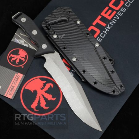 Picture of MICROTECH ARBITER FIXED BLADE KNIFE 8.75 INCH, SERRATED, APOCALYPTIC, 104-11AP
