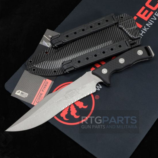 Picture of MICROTECH ARBITER FIXED BLADE KNIFE 8.75 INCH, SERRATED, APOCALYPTIC, 104-11AP