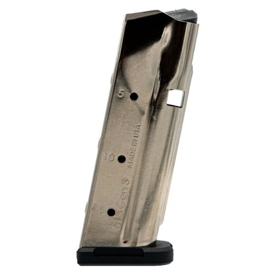 Picture of SHIELD ARMS S15 GEN3 GLOCK 43X/48 15RD MAG, NICKEL