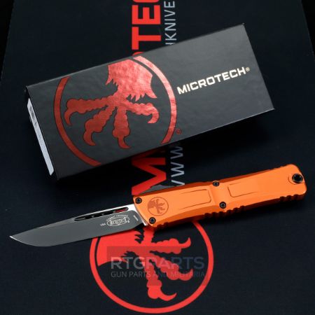 Picture of MICROTECH COMBAT TROODON GEN III S/E OTF AUTOMATIC KNIFE, ORANGE, 4 INCH, 1143-1OR