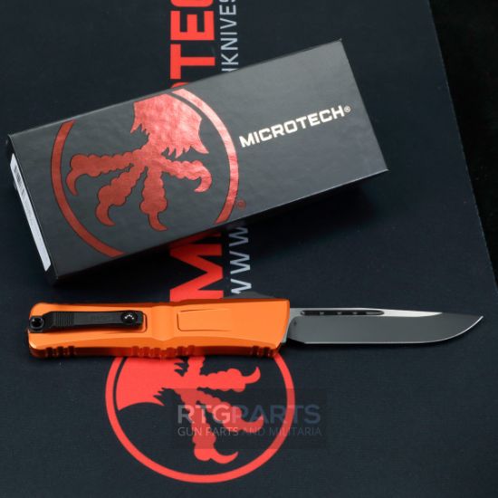 Picture of MICROTECH COMBAT TROODON GEN III S/E OTF AUTOMATIC KNIFE, ORANGE, 4 INCH, 1143-1OR