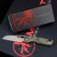 Picture of MICROTECH STANDARD ISSUE MSI, S/E, RAM-LOK, OLIVE CAMO POLYMER SCALES, 3.9 INCH, APOCALYPTIC, 210T-10APPMOC
