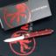 Picture of MICROTECH UTX-85 S/E OTF AUTOMATIC KNIFE, MERLOT, 3.125 INCH, SATIN, 231-4MR