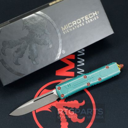 Picture of MICROTECH UTX-85 BOUNTY HUNTER S/E OTF AUTOMATIC KNIFE, 3.125 INCH, APOCALYPTIC, 231-10BH