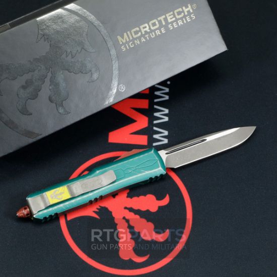 Picture of MICROTECH UTX-85 BOUNTY HUNTER S/E OTF AUTOMATIC KNIFE, 3.125 INCH, APOCALYPTIC, 231-10BH