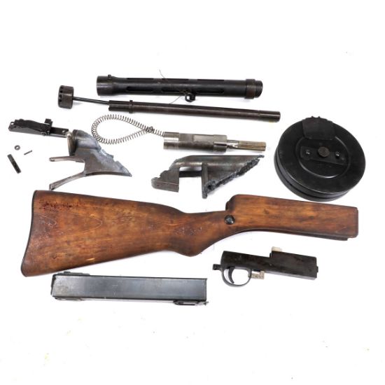 Picture of SUOMI M31 PARTS KIT W/ LIVE BARREL, NON-COMPENSATED SHROUD, STICK & DRUM MAGAZINES