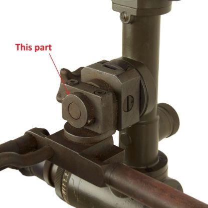 Picture of LOCKING RING FOR MG3 LAFETTE TRIPOD OPTICS MOUNT NEW