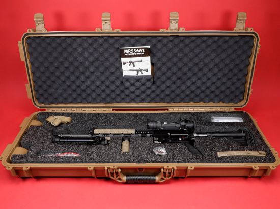 Picture of HK LIMITED EDITION M27 DEPLOYMENT KIT 81000930 W/ TRIJICON, KAC, HARRIS, NEW IN BOX