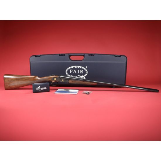 Picture of ITALIAN IFG ISIDE PRESTIGE TARTARUGA GOLD DELUXE 28GA 28" SXS SHOTGUN