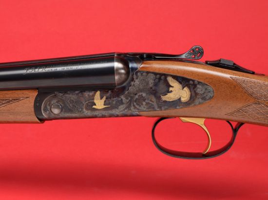 Picture of ITALIAN IFG ISIDE PRESTIGE TARTARUGA GOLD DELUXE 28GA 28" SXS SHOTGUN