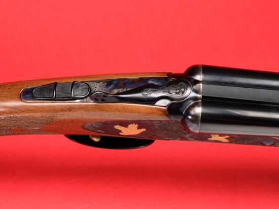 Picture of ITALIAN IFG ISIDE PRESTIGE TARTARUGA GOLD DELUXE 28GA 28" SXS SHOTGUN