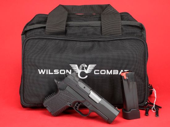 Picture of WILSON COMBAT SFX9 NO-RAIL SUB-COMPACT 9MM 3.25" 10RD/15RD MAGS